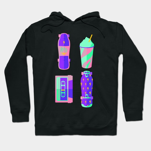 Sk80s Hoodie by BadOdds